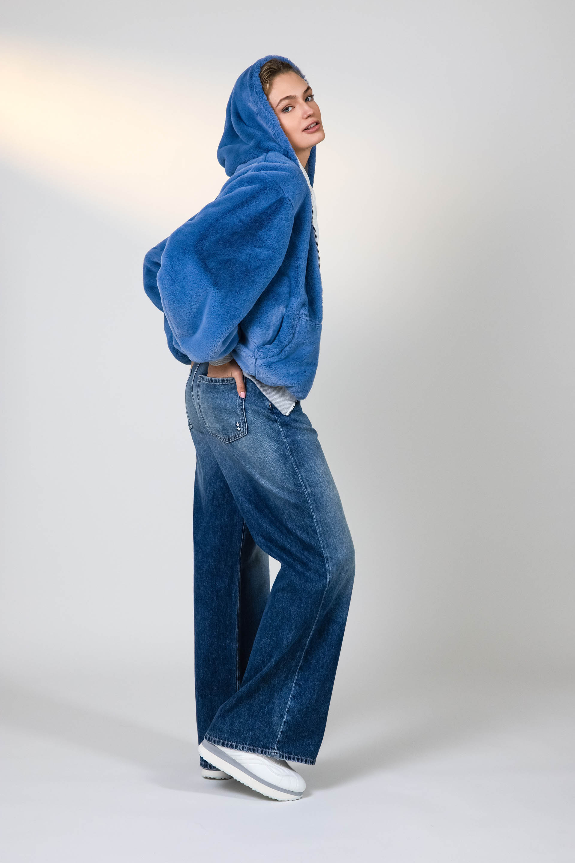 Jil Hoodie Wendejacke