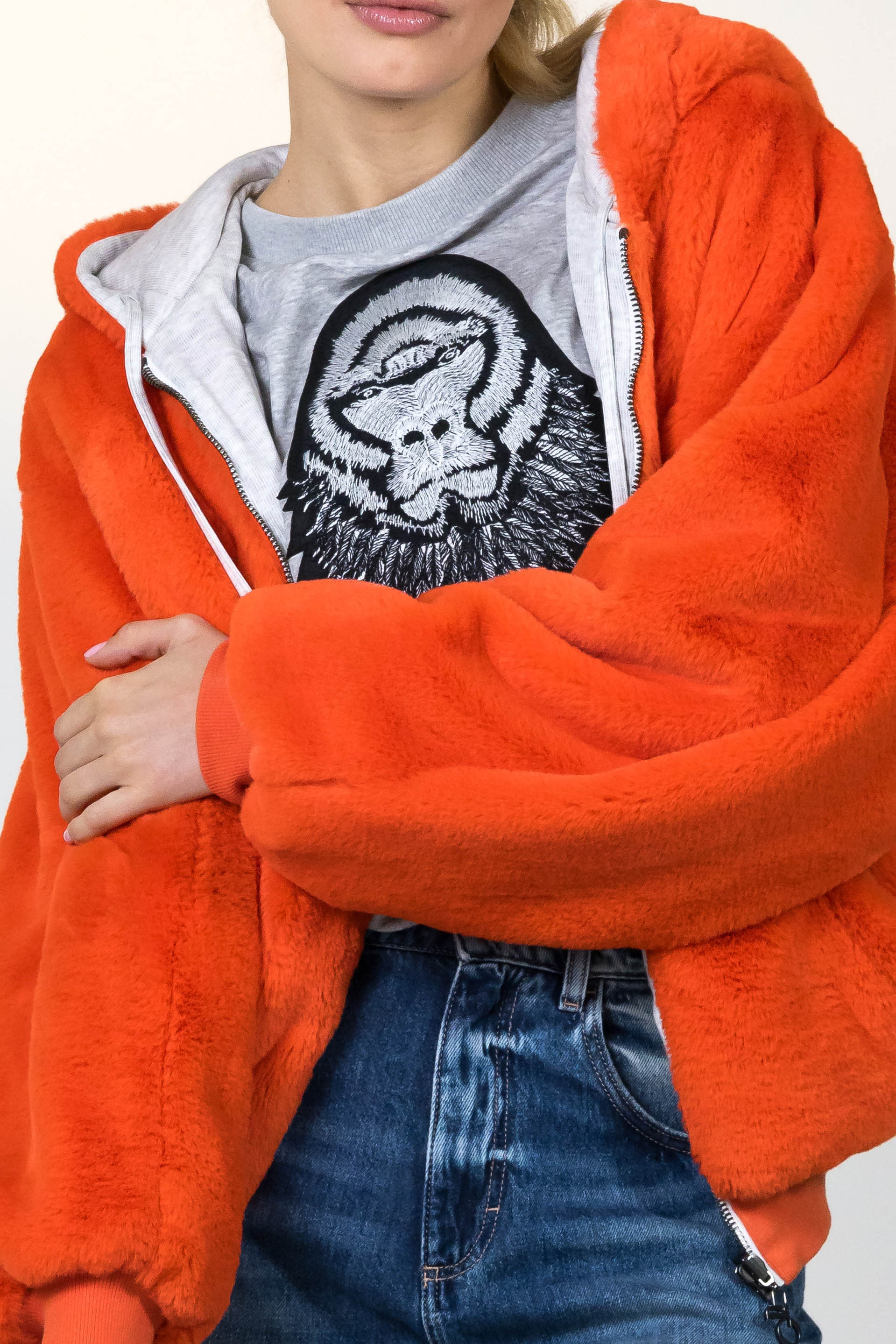 Jil Hoodie Wendejacke