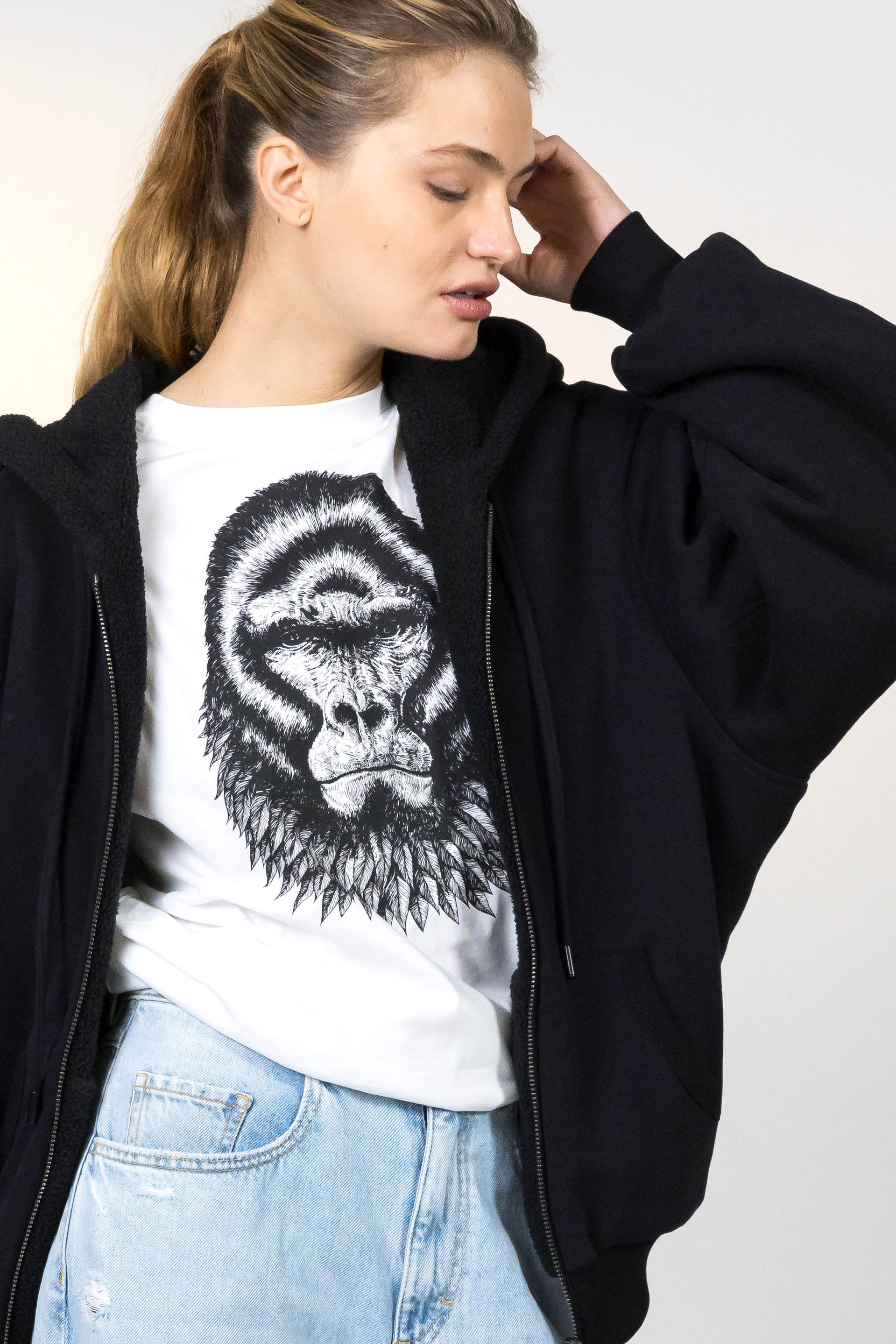 Jil Hoodie Wendejacke