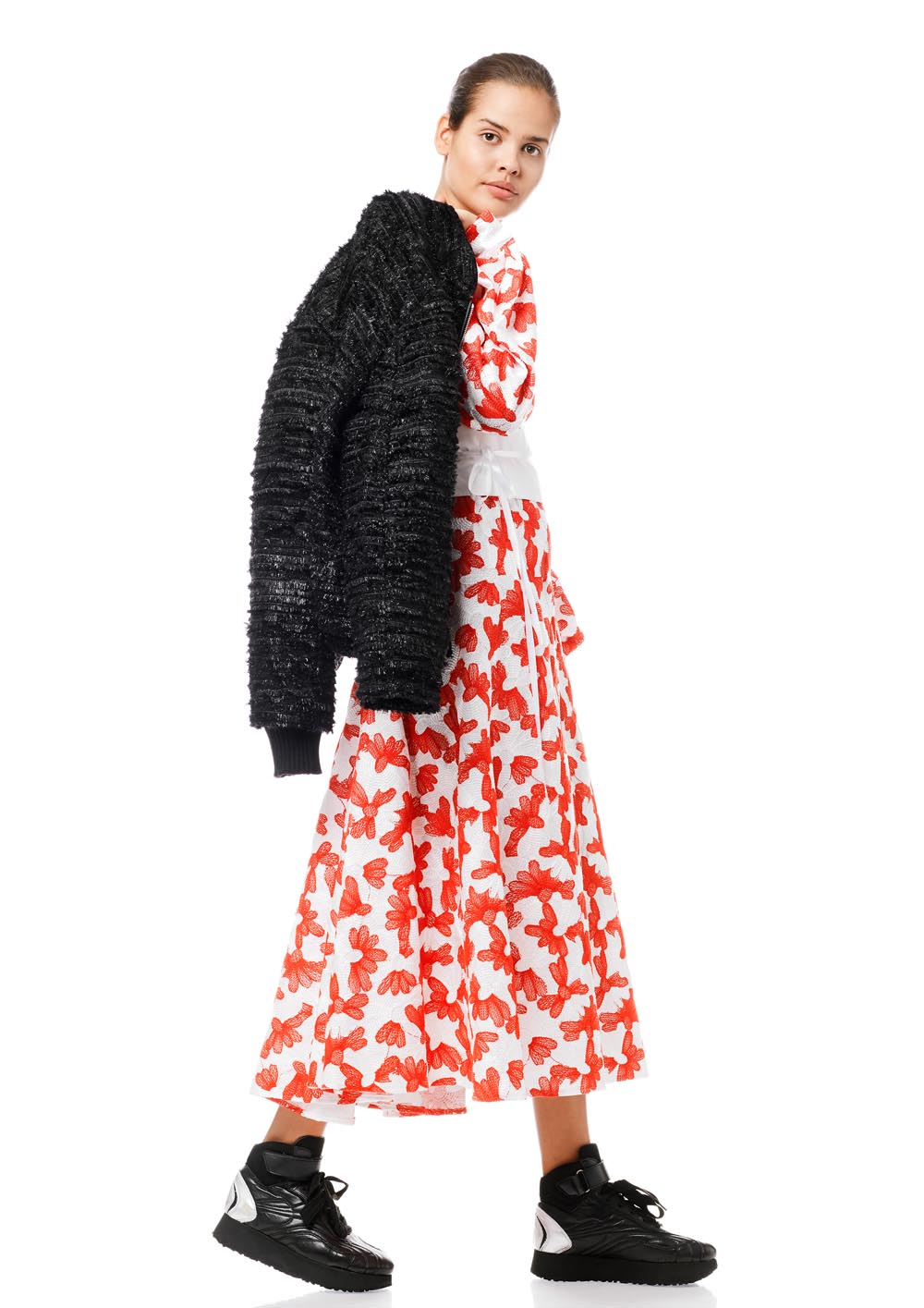 GiuliaRomeo_KleidRotBlumen_Jacke_35635 Dance Kleid