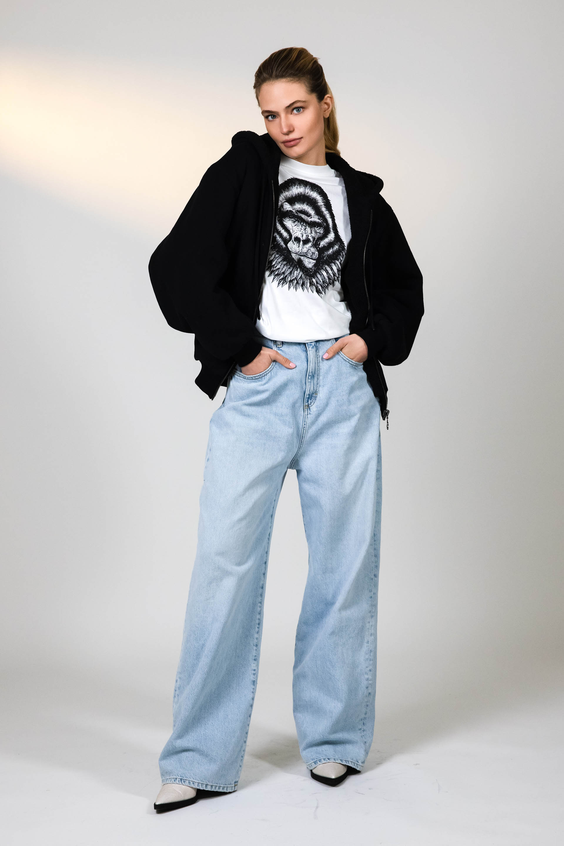 Jil Hoodie Wendejacke