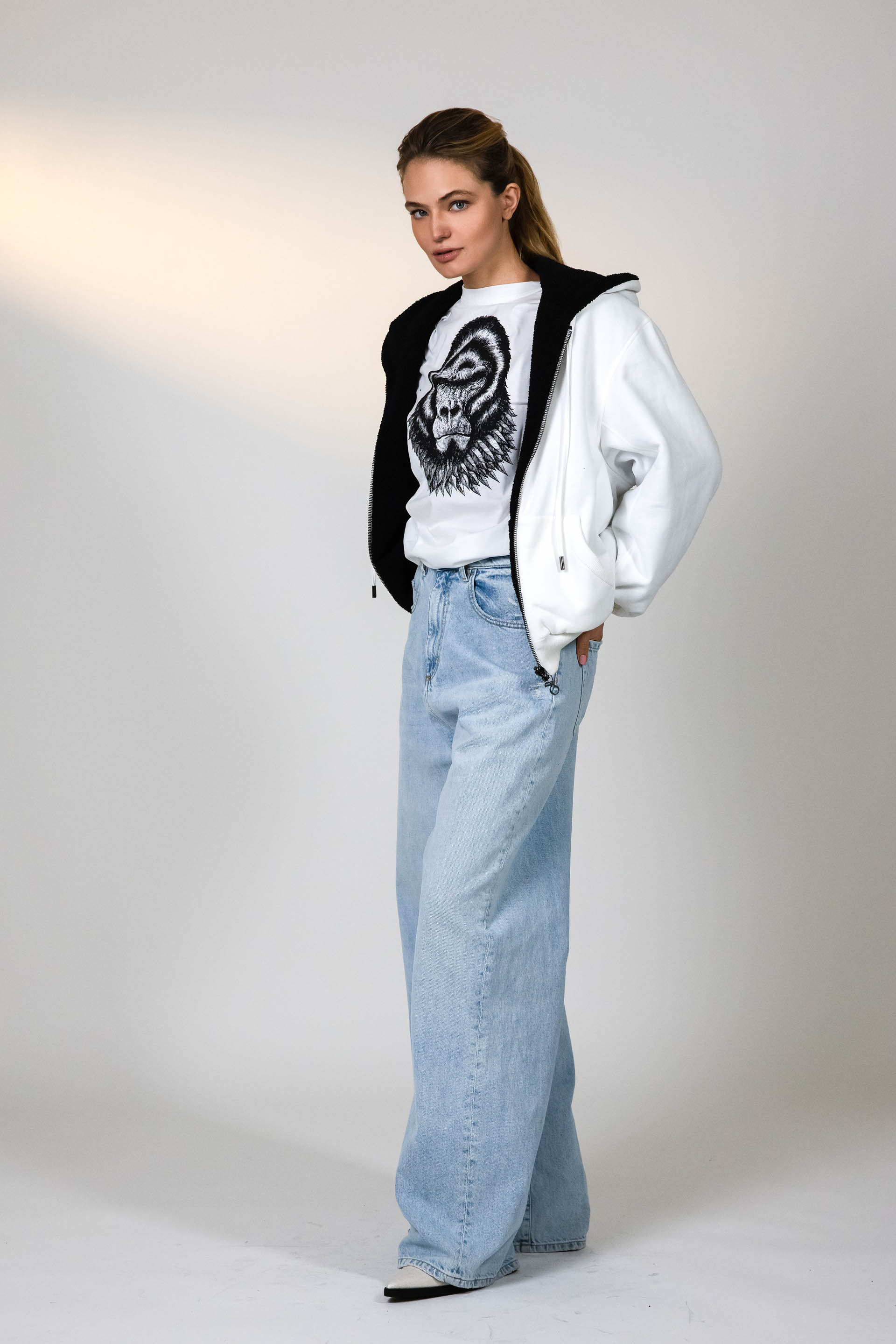 Jil Hoodie Wendejacke